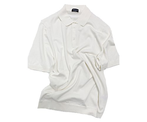 Drumohr - Off-white Supersoft Cotton PK Shirt
