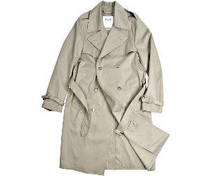Valstar - Water Repellent Cotton Double-breasted Trench Coat